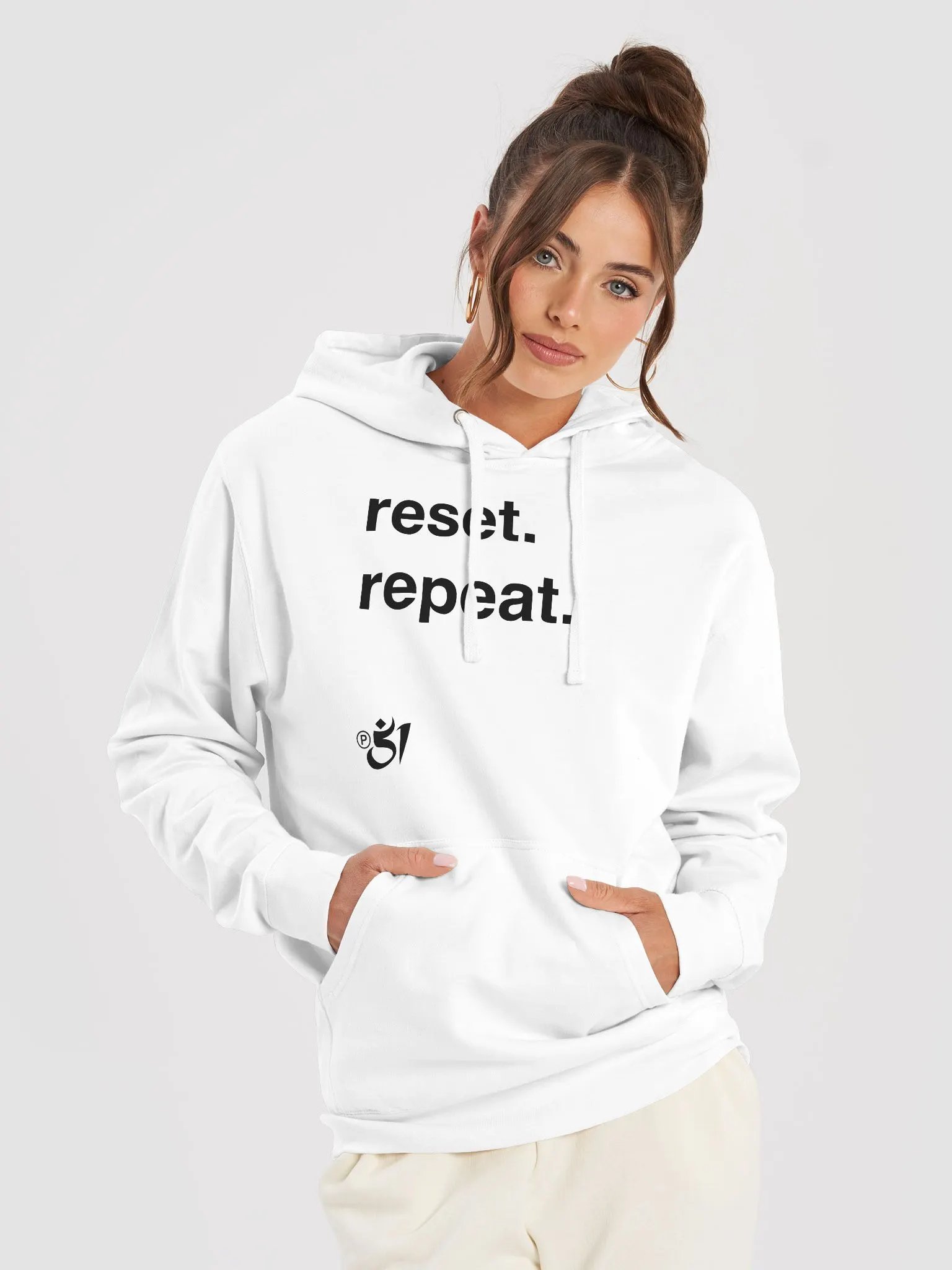 reset. repeat. hoodie product image (5)