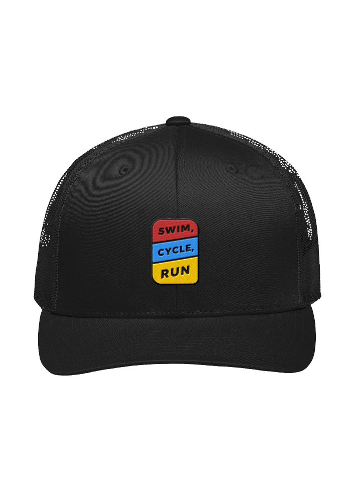 Swim, run, cycle stamp cap product image (3)