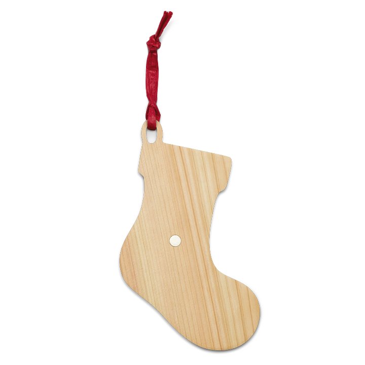 Techyries Stocking Wooden Ornament product image (2)