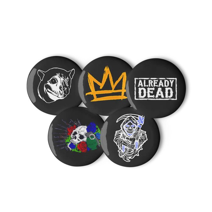 Already Dead Pin Set product image (3)