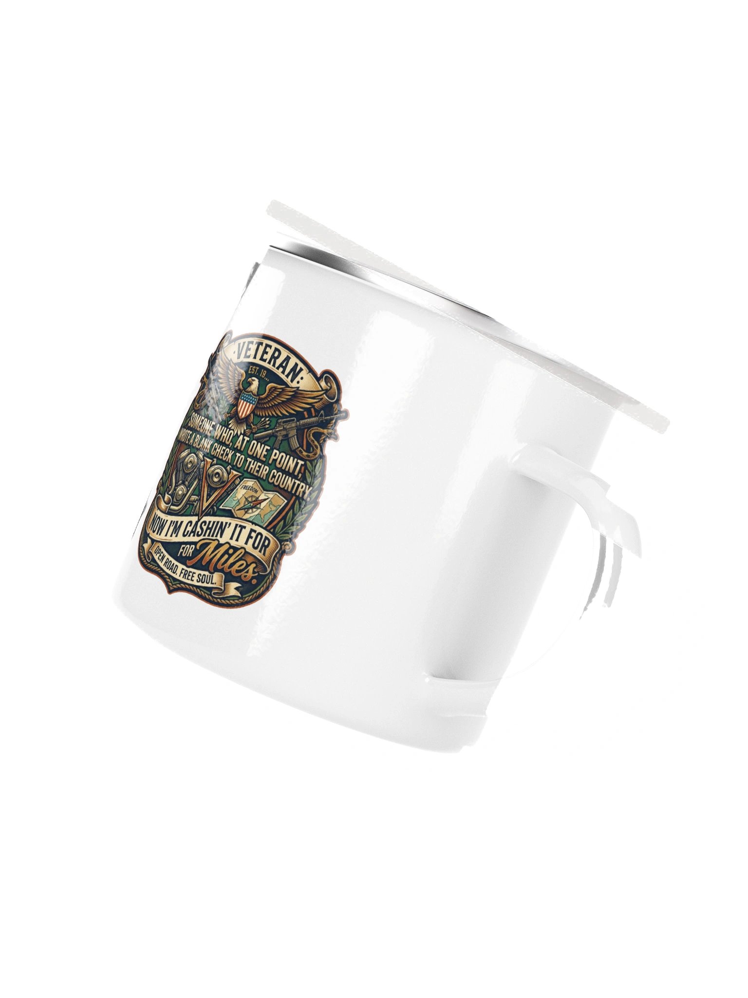 MötoGraffitti Veteran Bikers "Hot Joe" Mug product image (3)