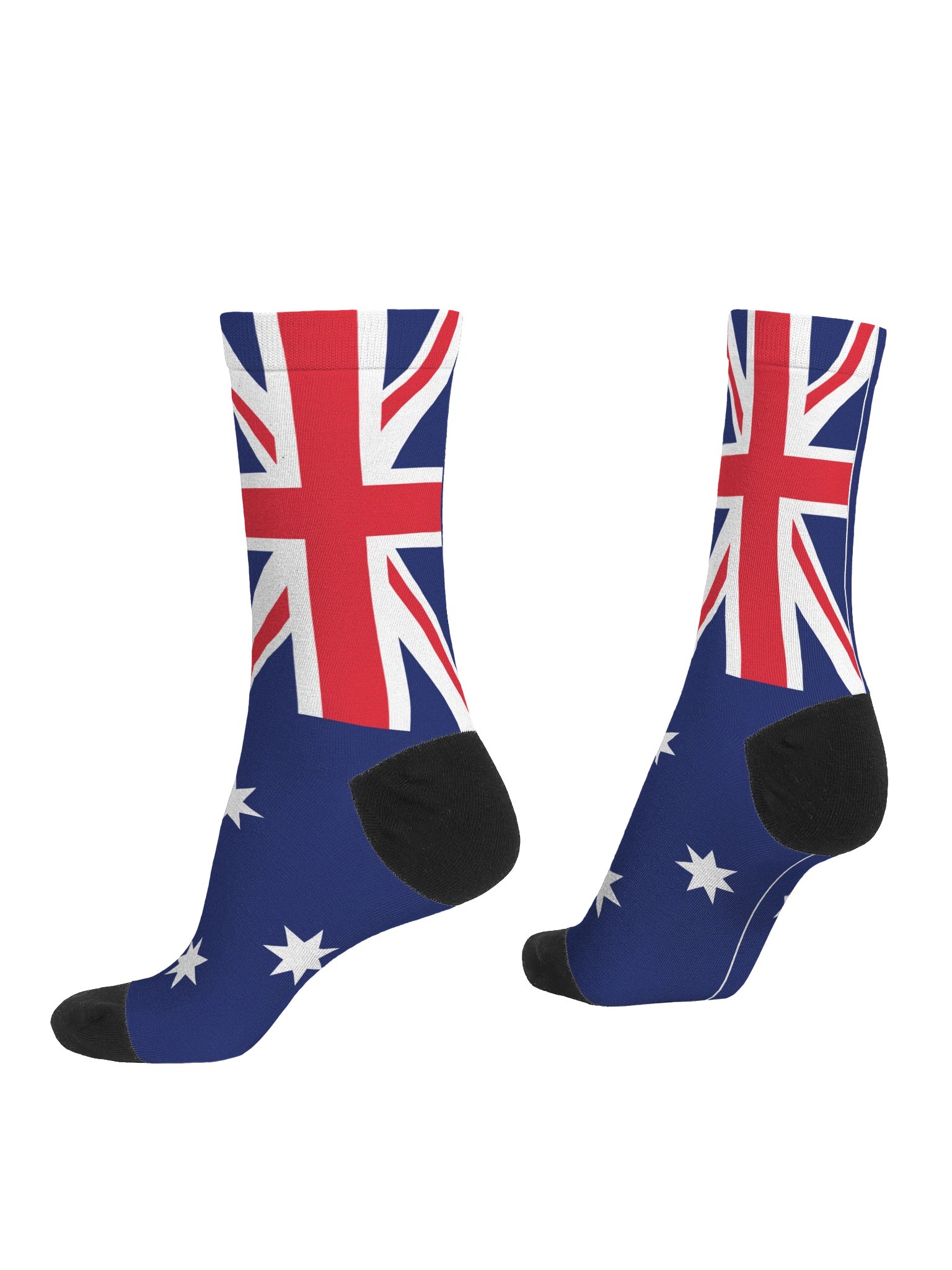 True Blue Australian Flag Crew Socks product image (1)
