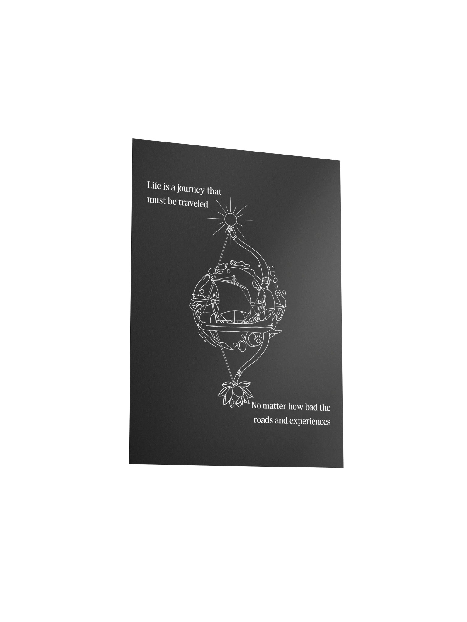 Odyssey Poster White Print product image (9)