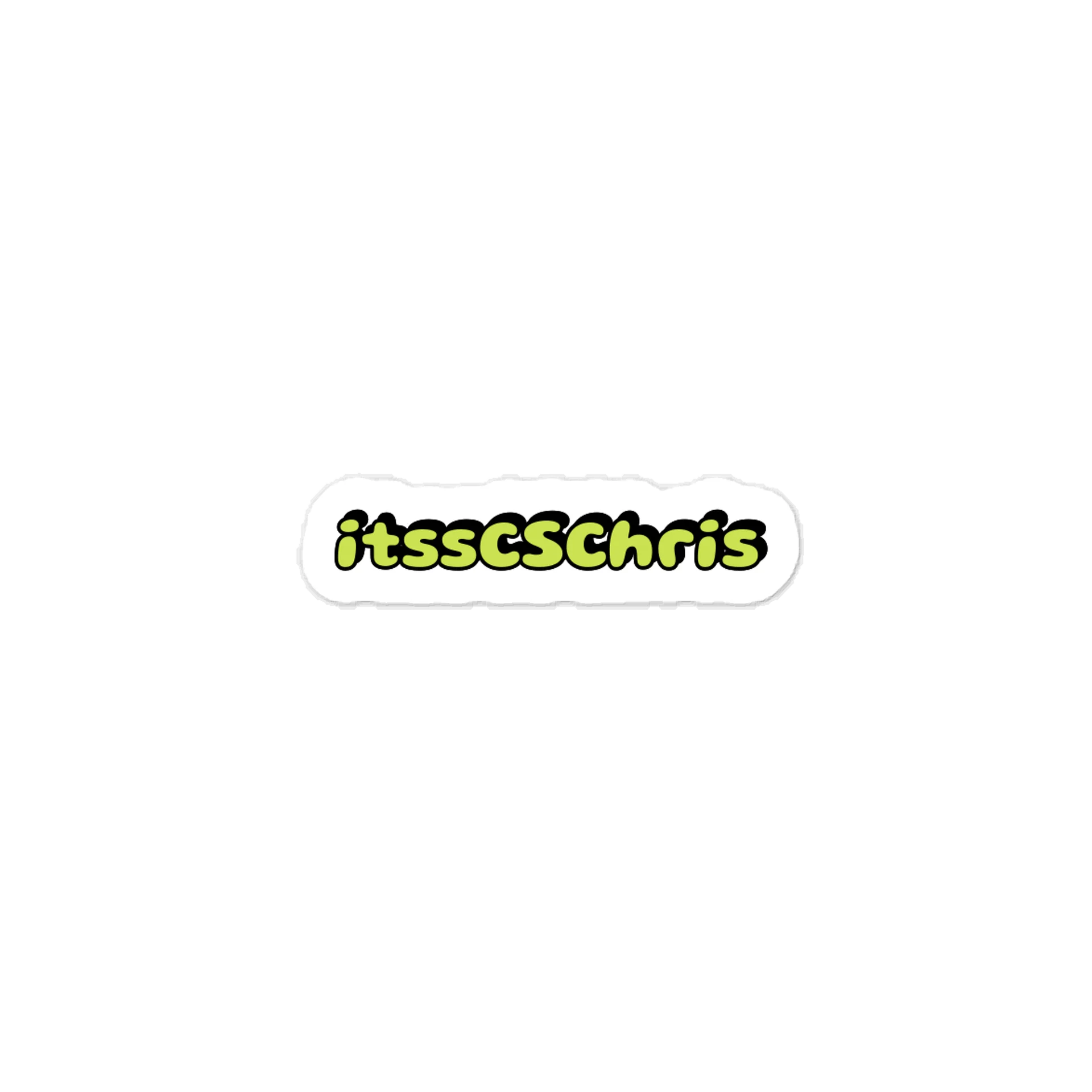 itssCSChris Sticker product image (1)