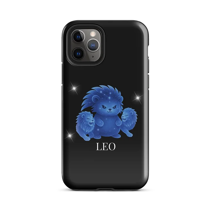 Zodiac hedgie Leo iPhone phone case product image (2)