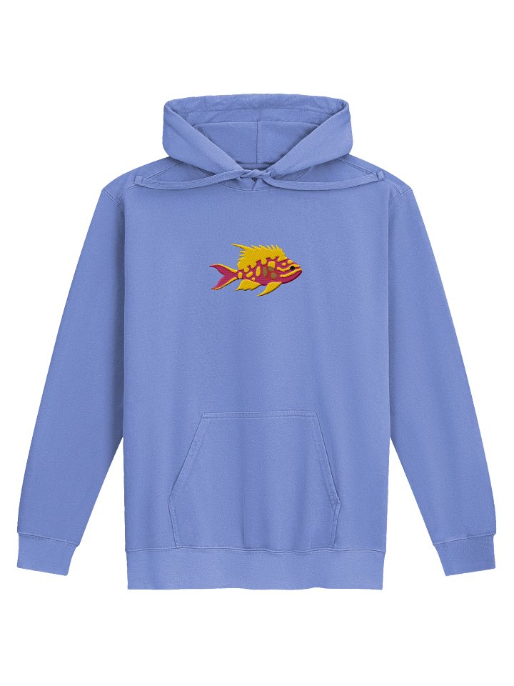 Borbonius Anthias Embroidered Hoodie | Saltwater Reef Aquarium Fish & Ocean Lover Apparel product image (13)