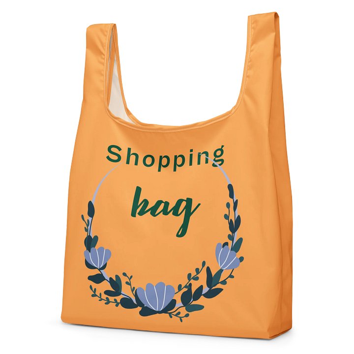 Floral Fantasy All-Over Print Shopping Bag product image (2)