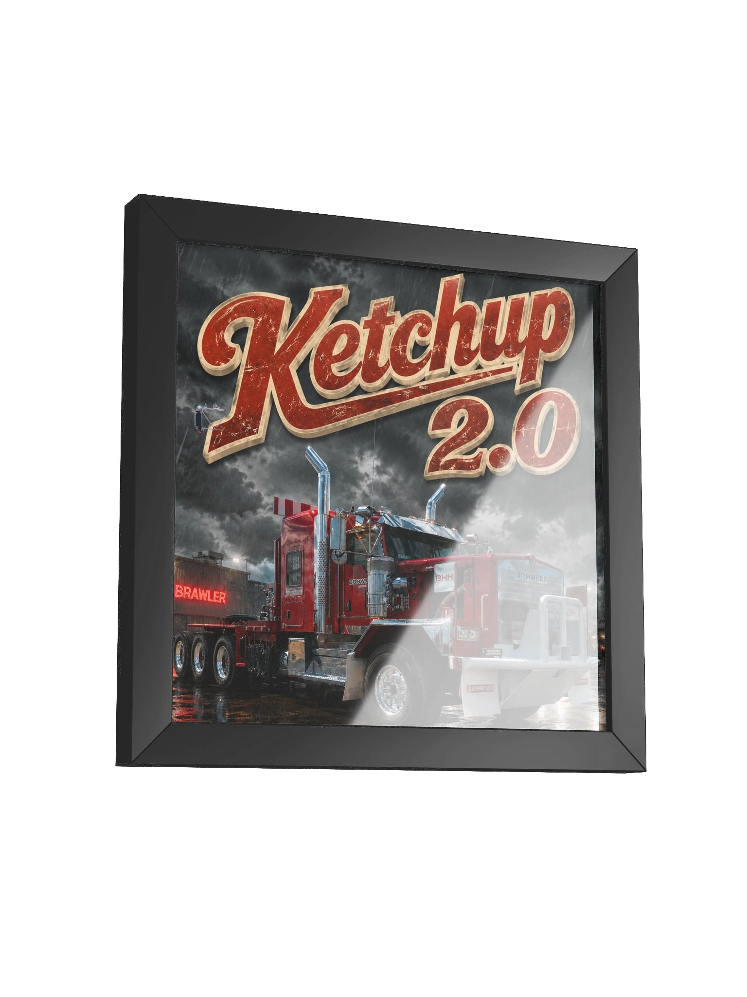 KETCHUP 2.0 FRAMED POSTER product image (3)