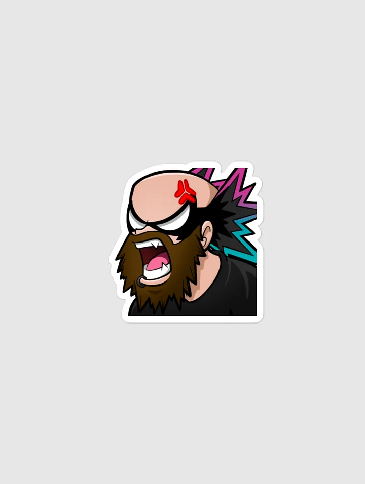 pnkntndr Baku-Rage Bubble-free sticker product image (1)