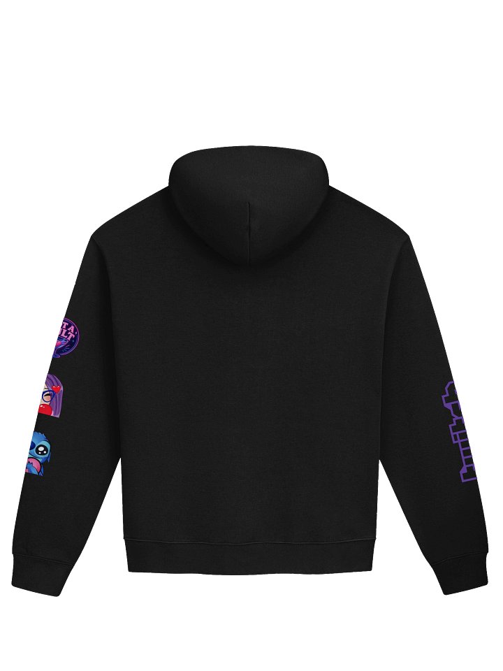twitch hoodie with elzora and emotes product image (2)