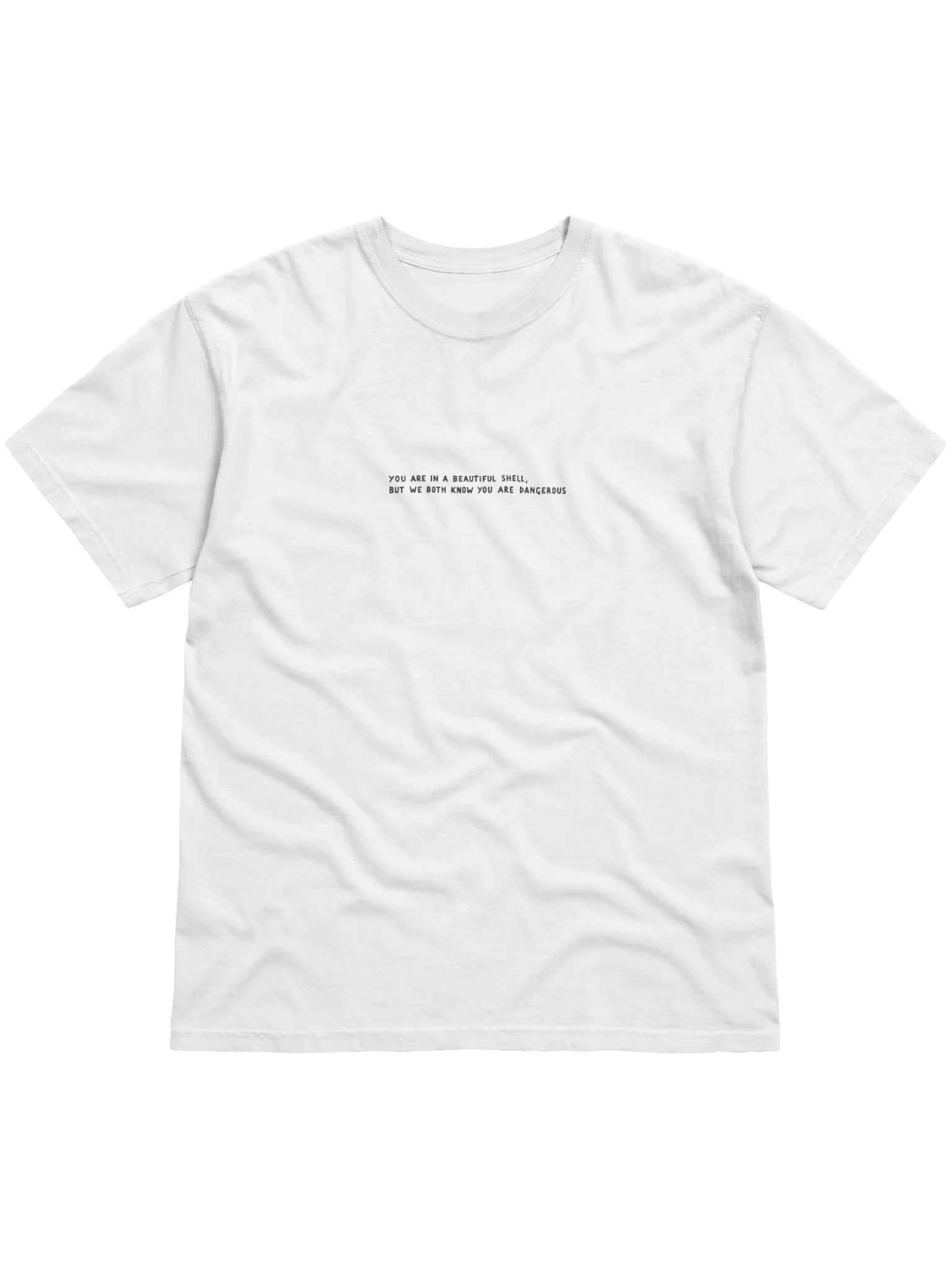 you are in a beautiful shell / back print shirt product image (2)