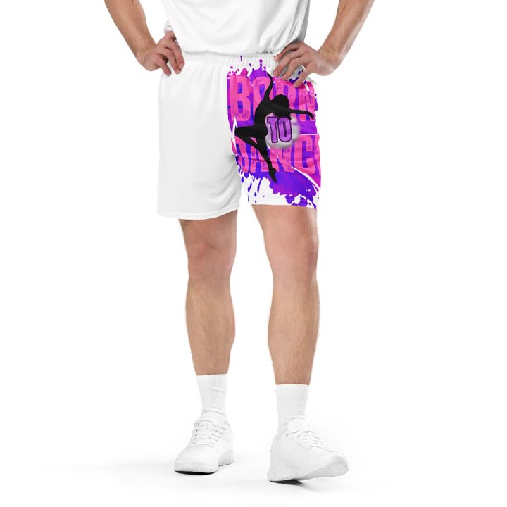 Expressive Born to Dance Her Silhouette Mesh Shorts product image (1)