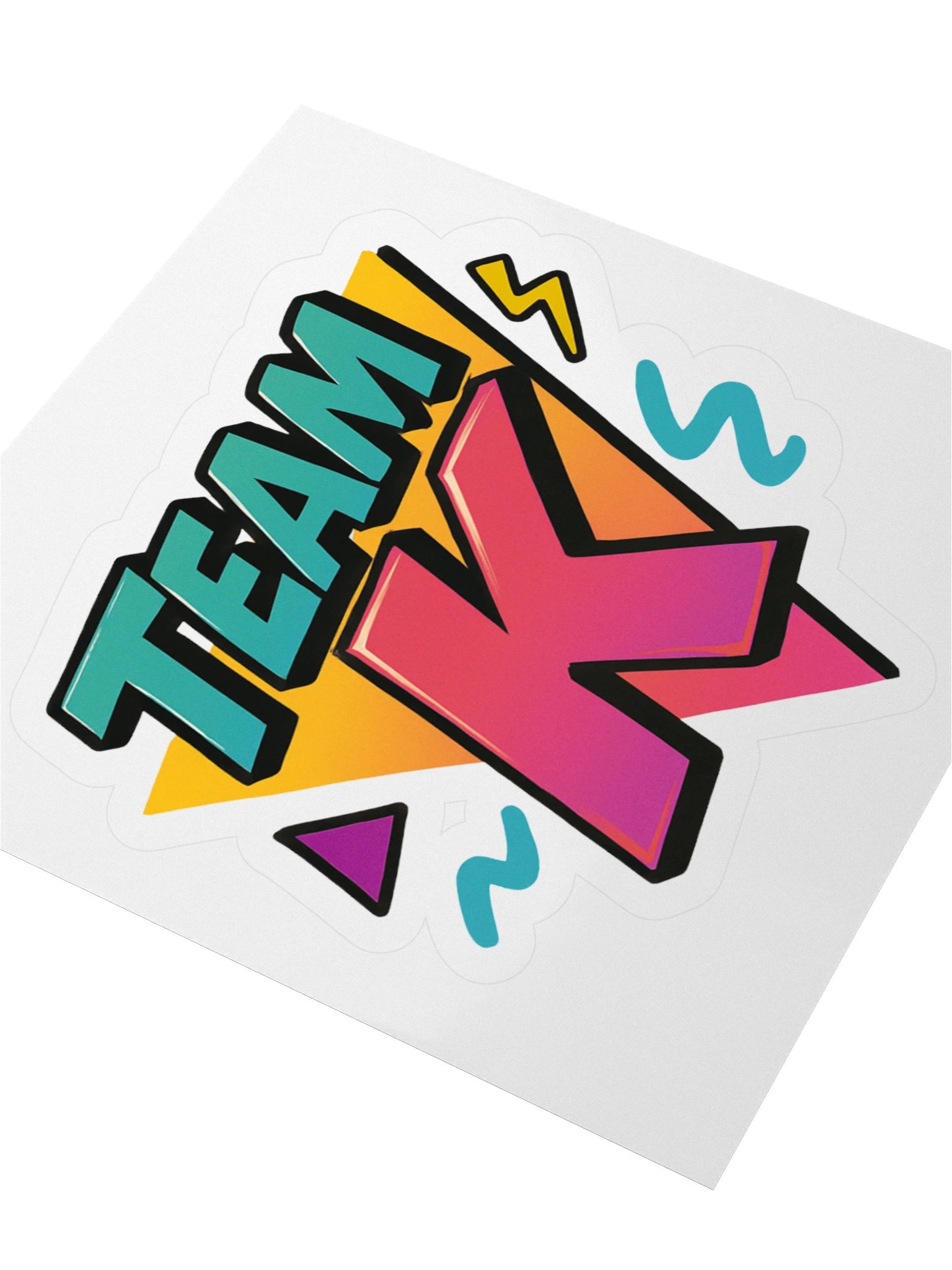Team K 1990's STICKERS product image (7)