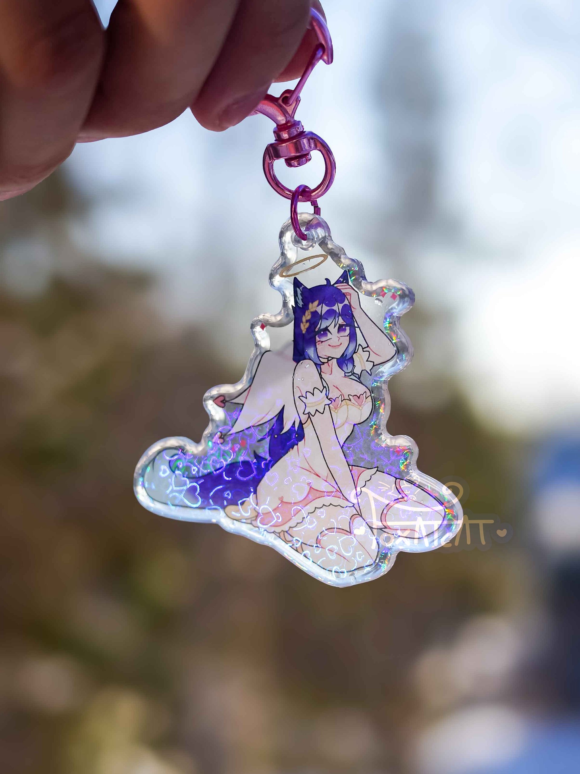 Cupid Acrylic keychain product image (3)