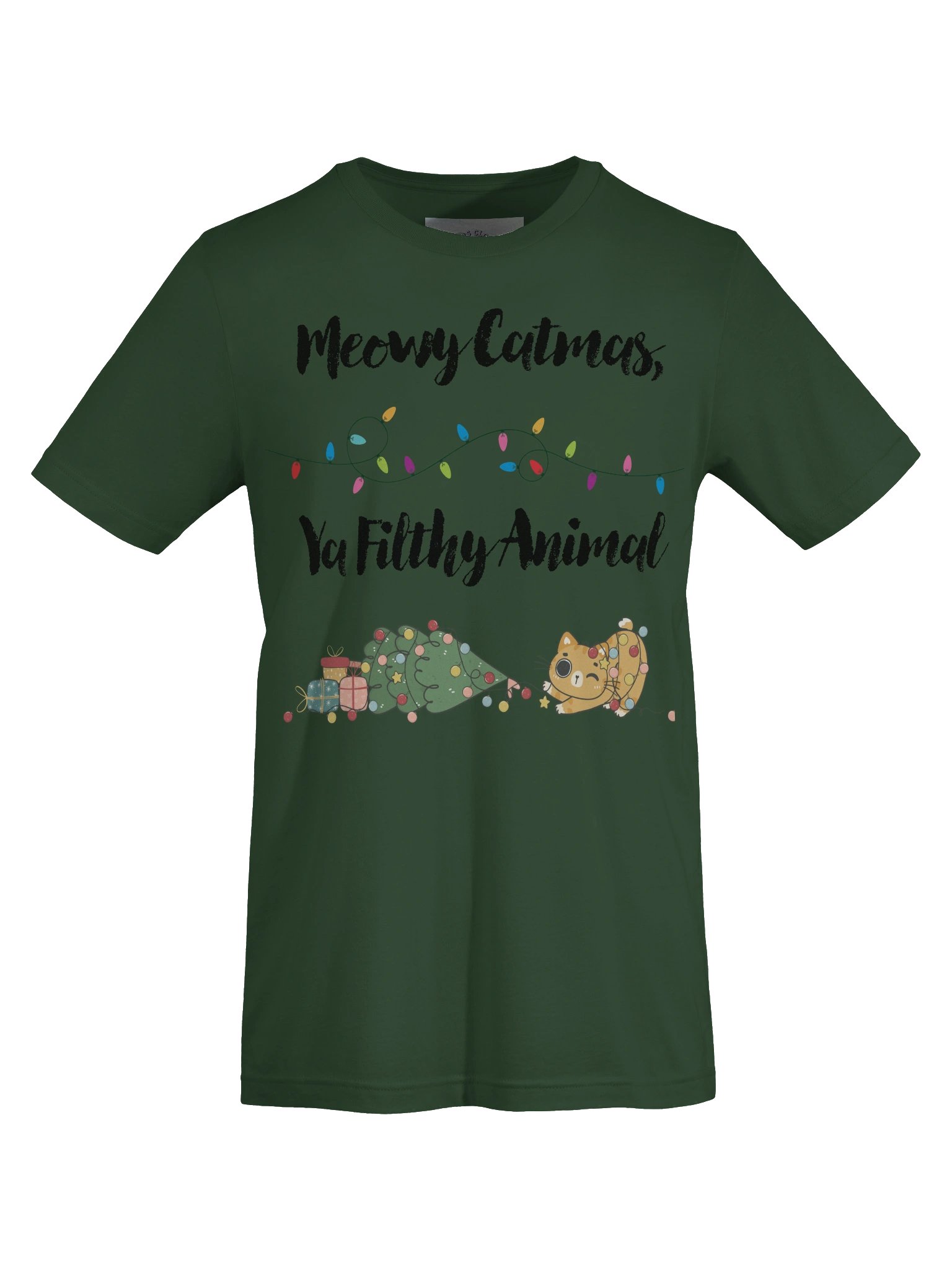MEOWY CATMAS CHRISTMAS TEE product image (55)