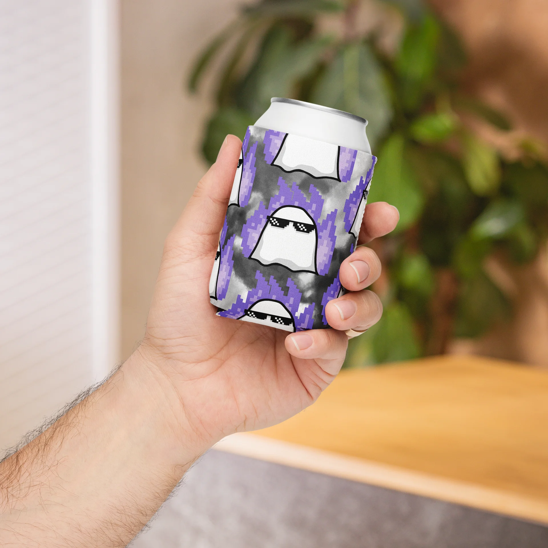 Ghost can coaster product image (4)
