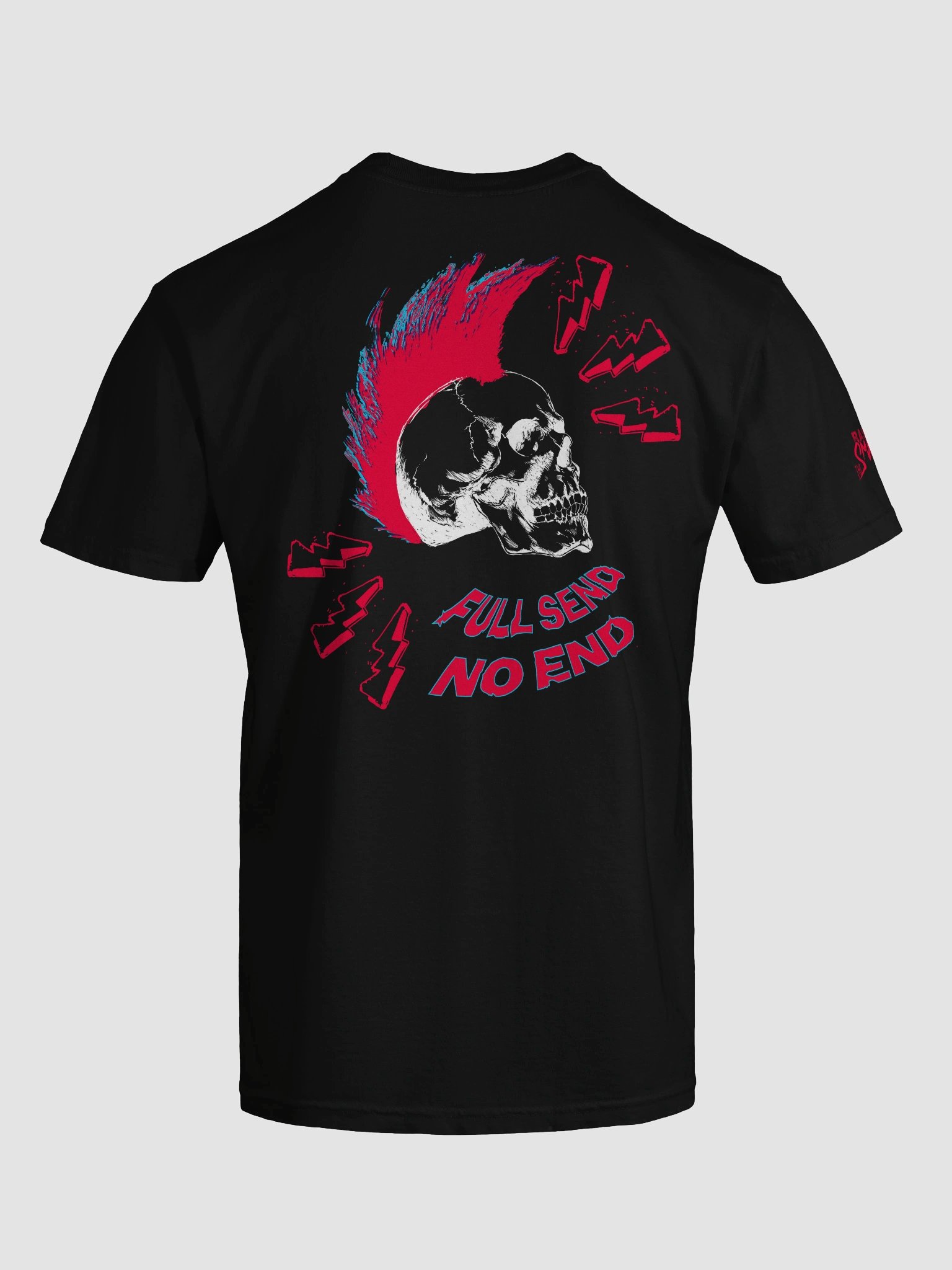 FULL SEND - NO END Black Tee product image (6)