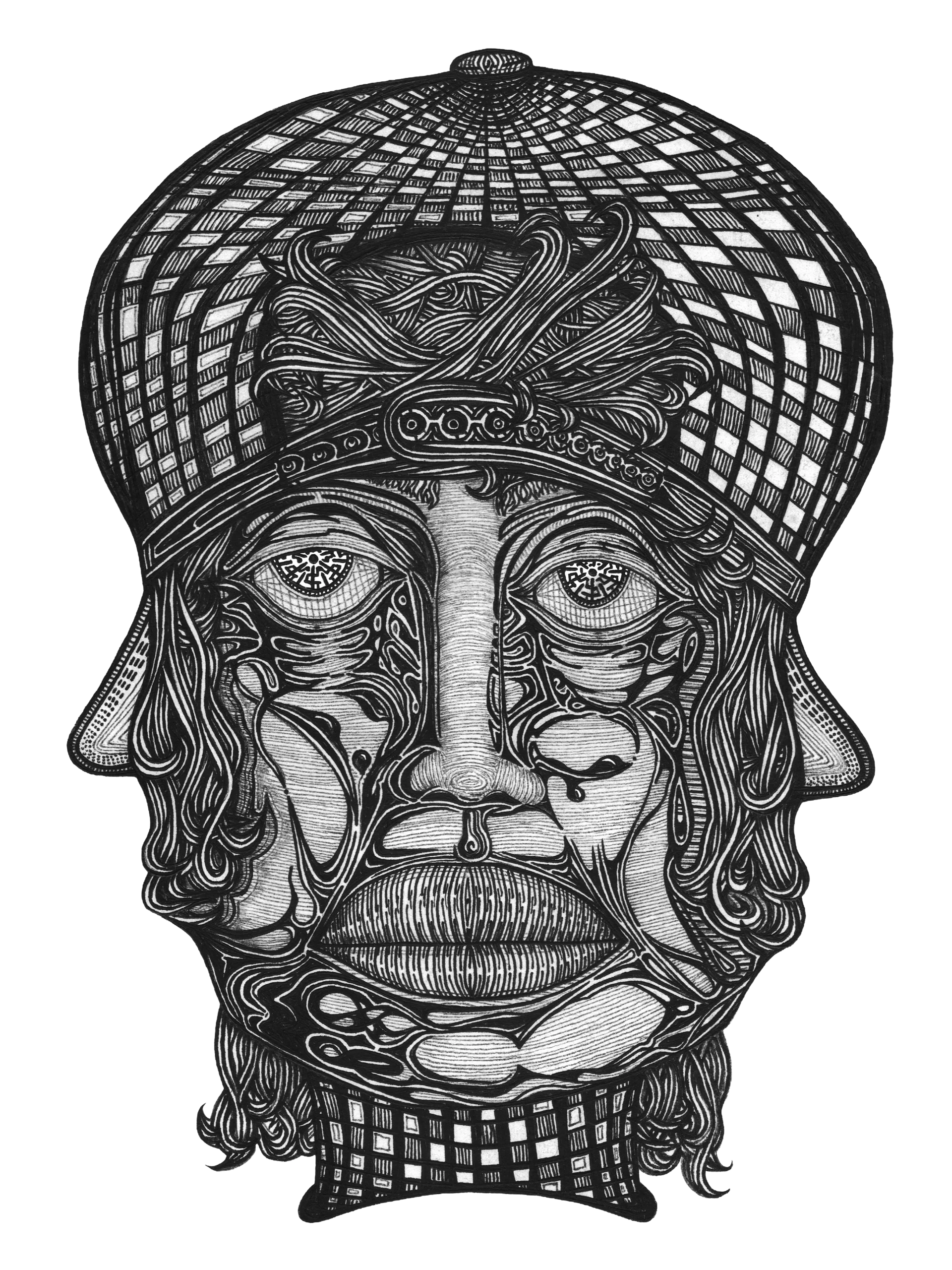 Backwards Hat - Art Print product image (1)