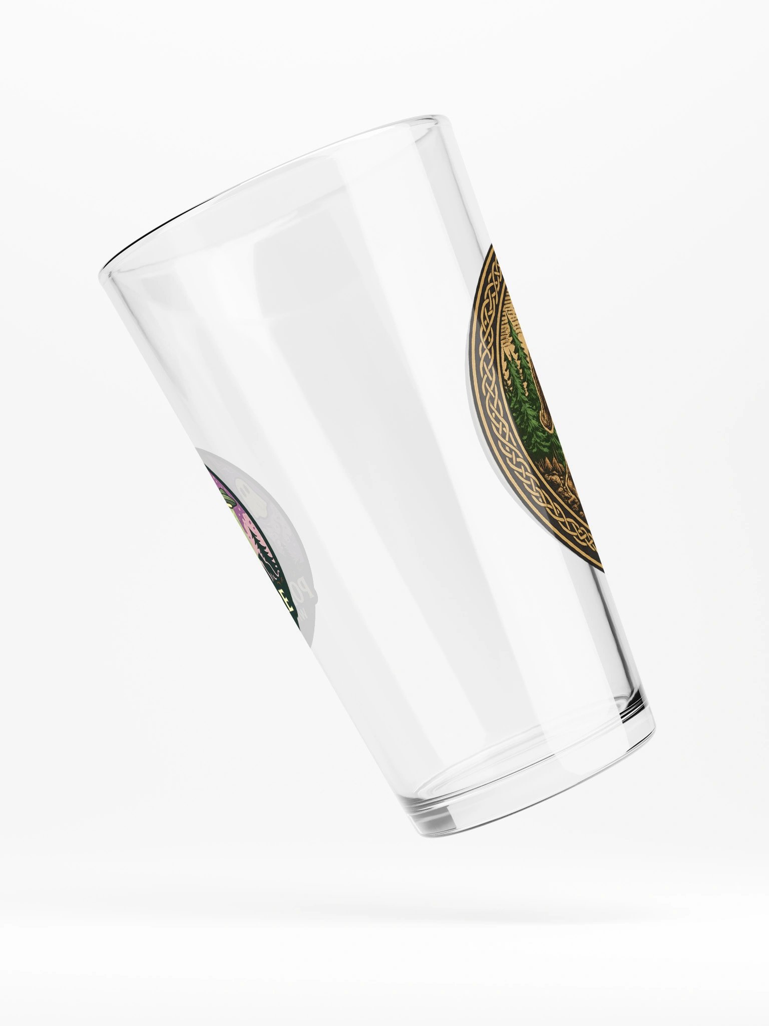 BIGFOOT EMBLEM SHAKER PINT GLASS 16oz product image (5)