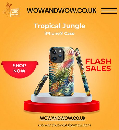 Unlock your phone's full potential with our Tropical Jungle MagSafe iPhone Case!

 Empower your style, protect your device, a...
