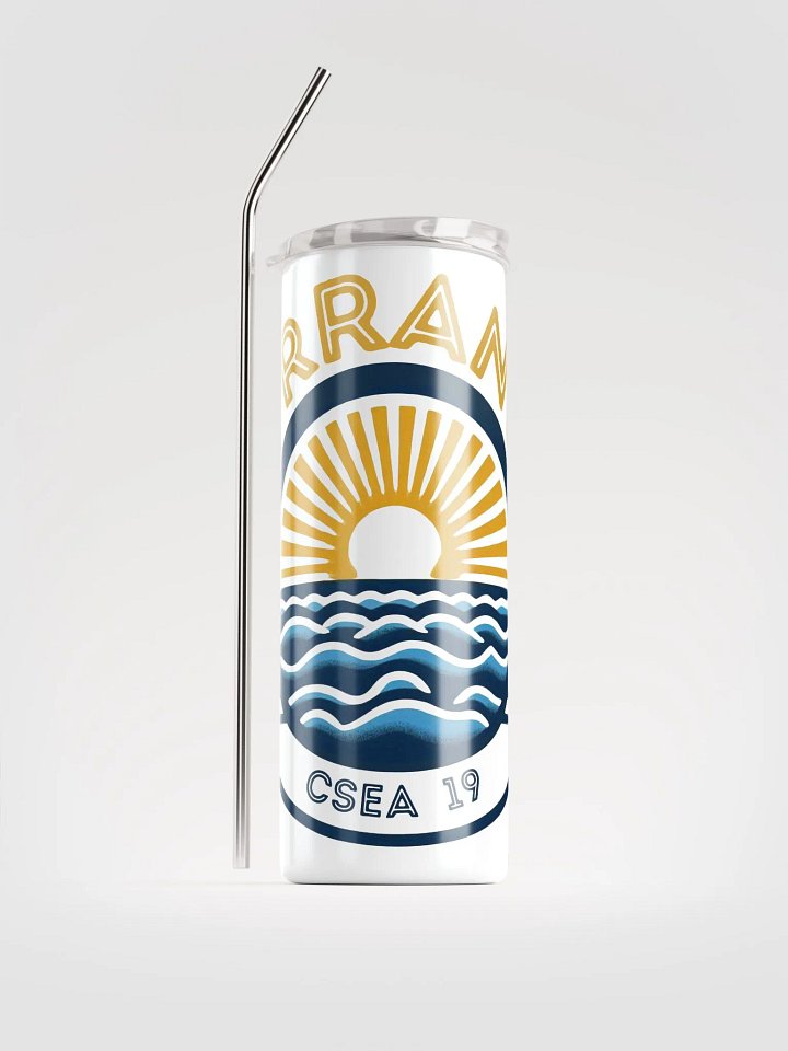 TUSD/CSEA Sun & Waves Stainless Steel Tumbler product image (1)