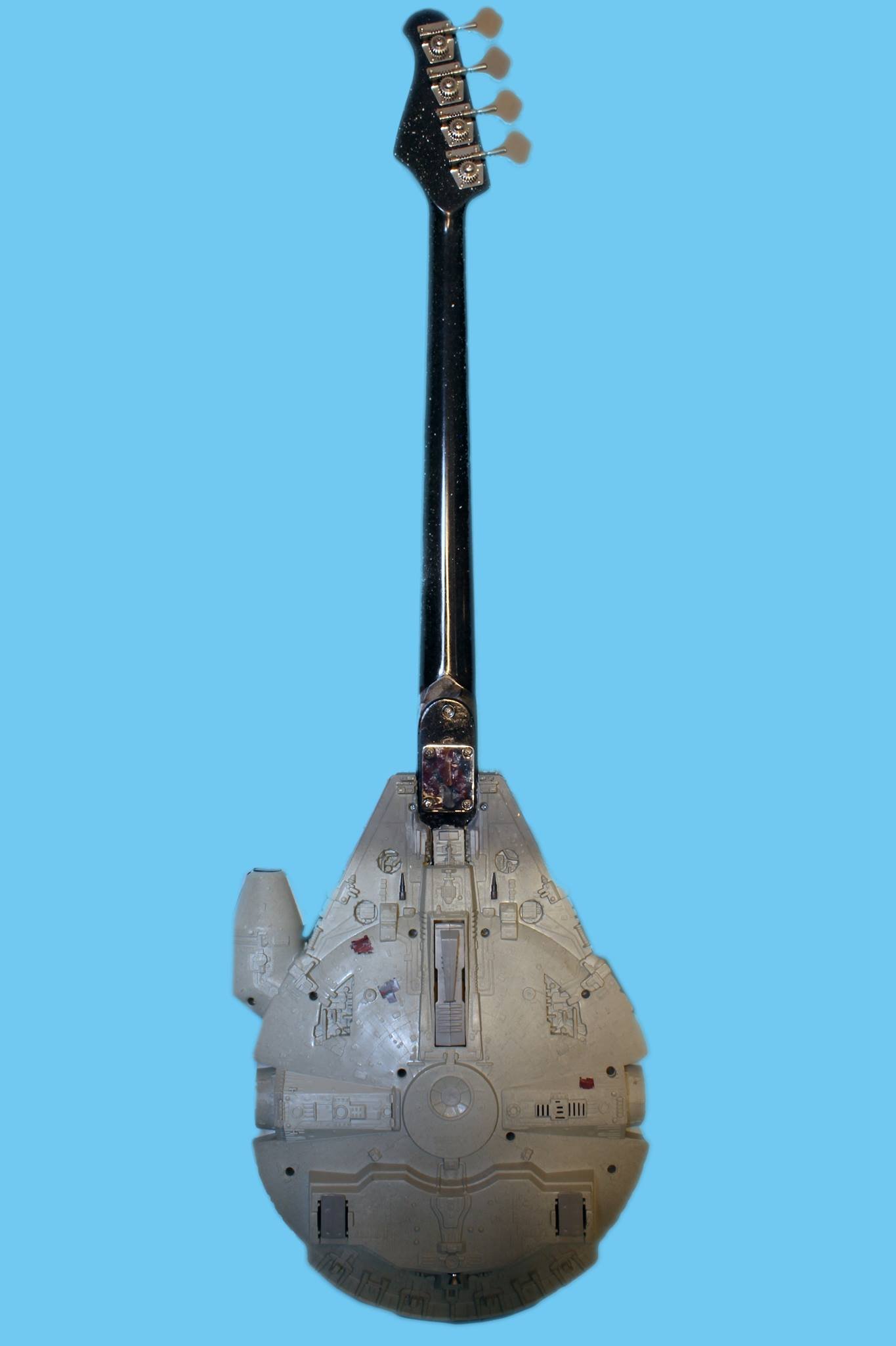 Rebel Bass - The Millennium Falcon Star Wars Bass Guitar (Made to order) product image (8)