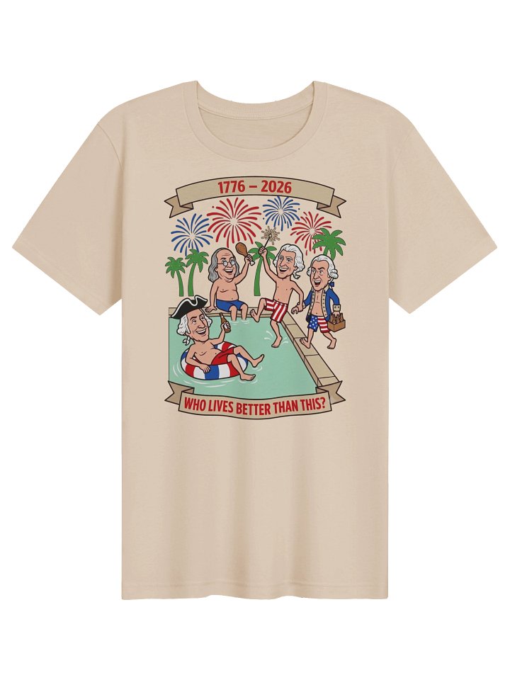 America's 250th Founding Fathers Pool Party Tee product image (1)