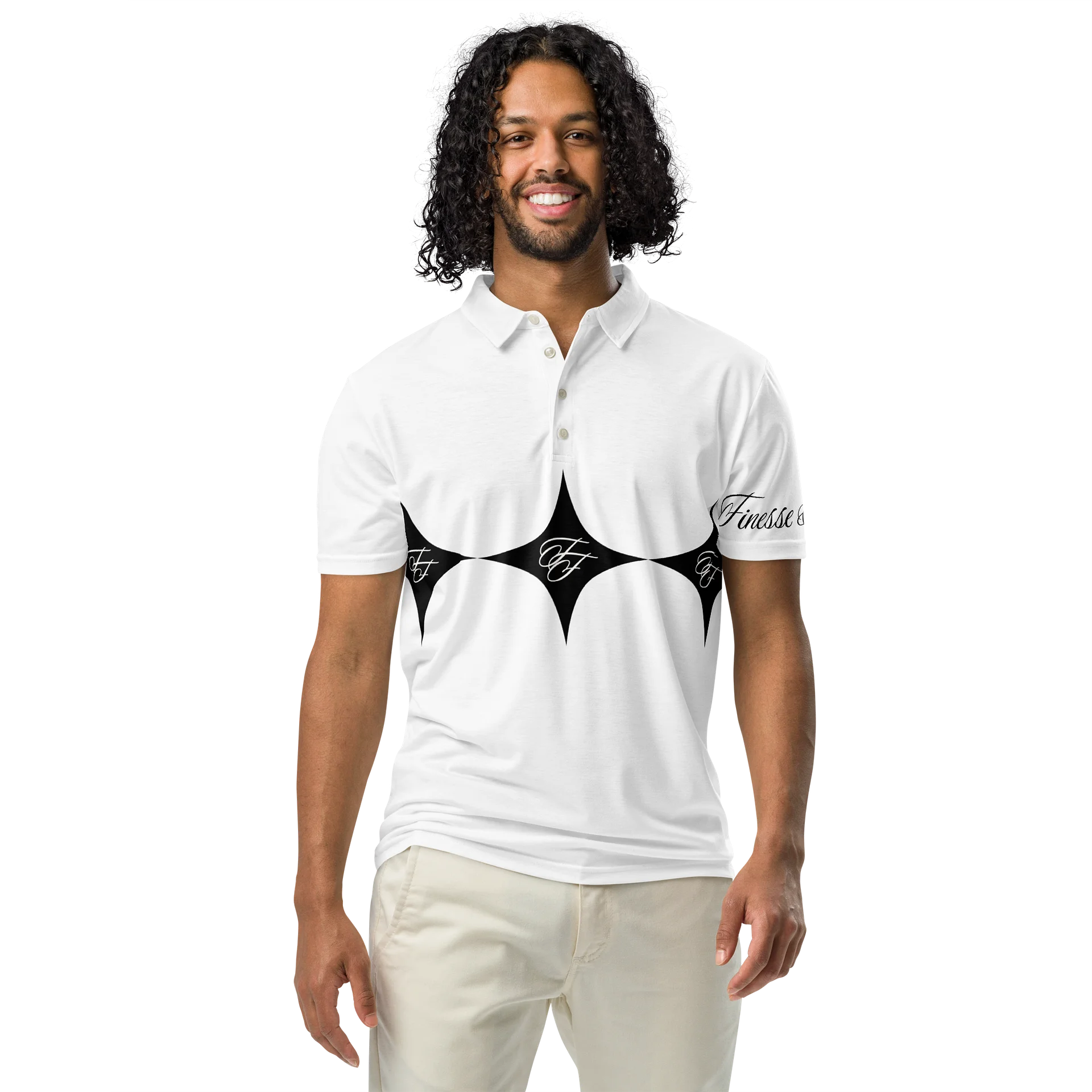F&F Star Slim Fit Polo Shirt product image (1)