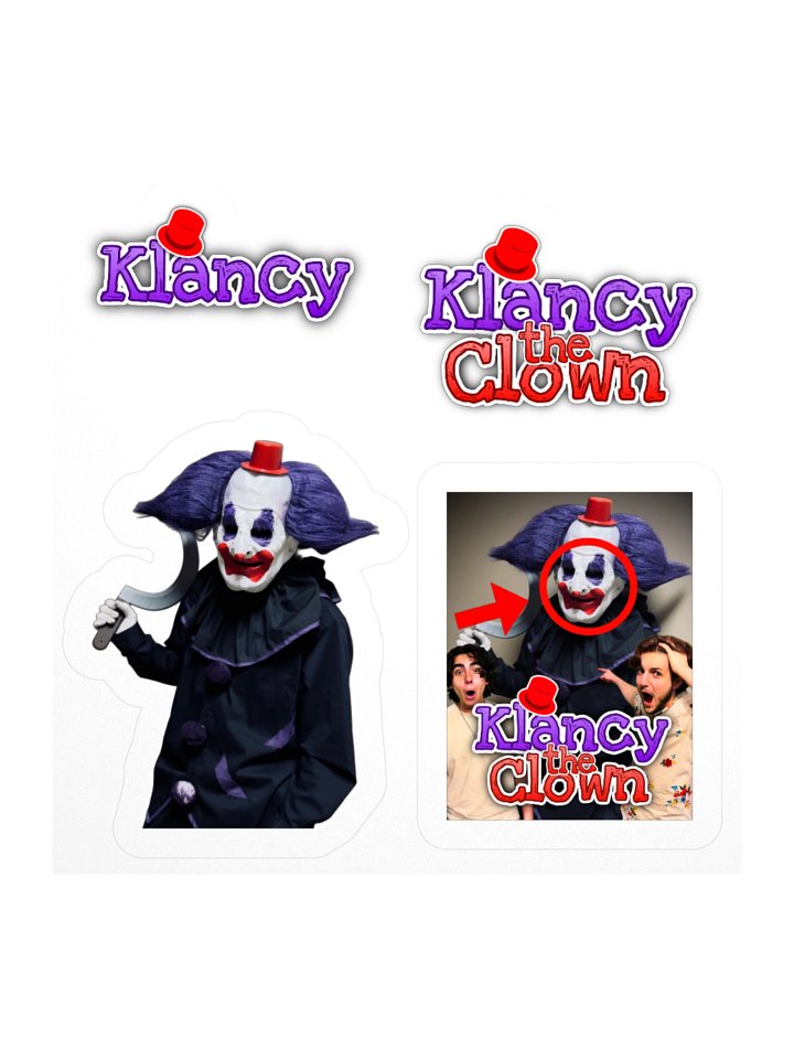 Klancy the Clown - Sticker Collection 2 product image (3)
