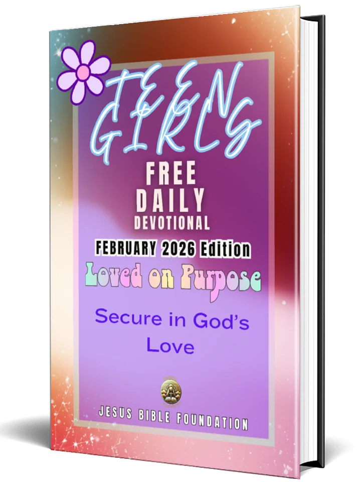 Teen Girls Free Daily Devotional – February 2026 Edition: Loved on Purpose: Secure in God’s Love product image (1)
