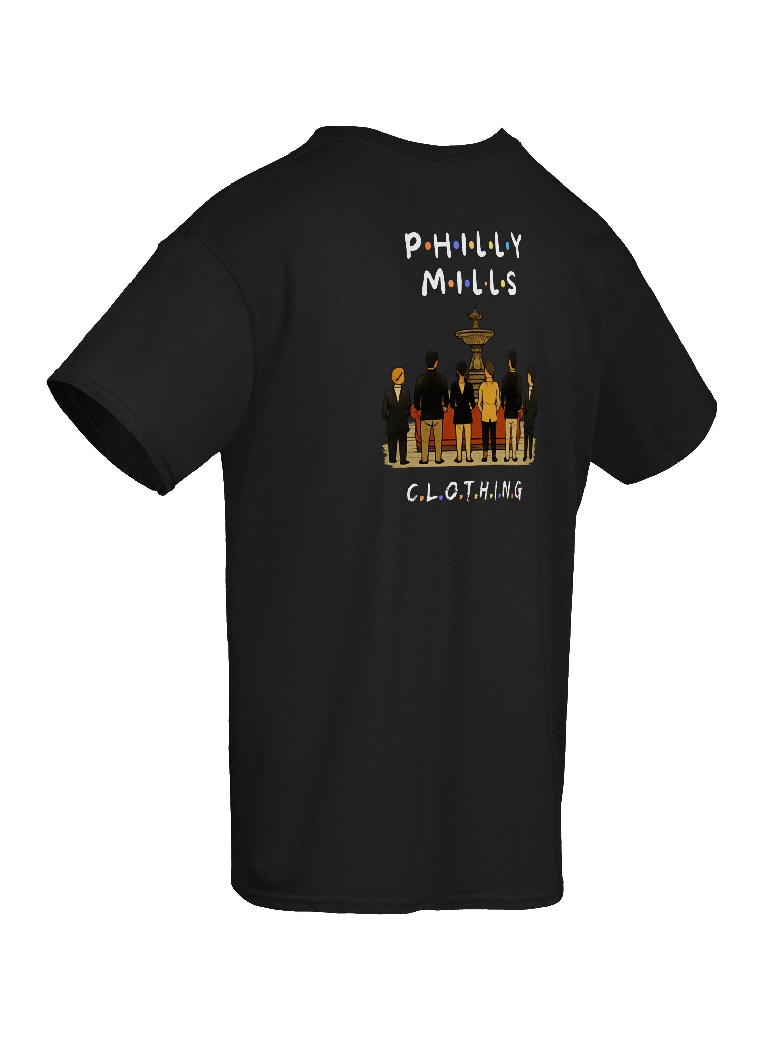Philly Mills Clothing - F.R.I.E.N.D.S Tee (Dark Edition) product image (8)