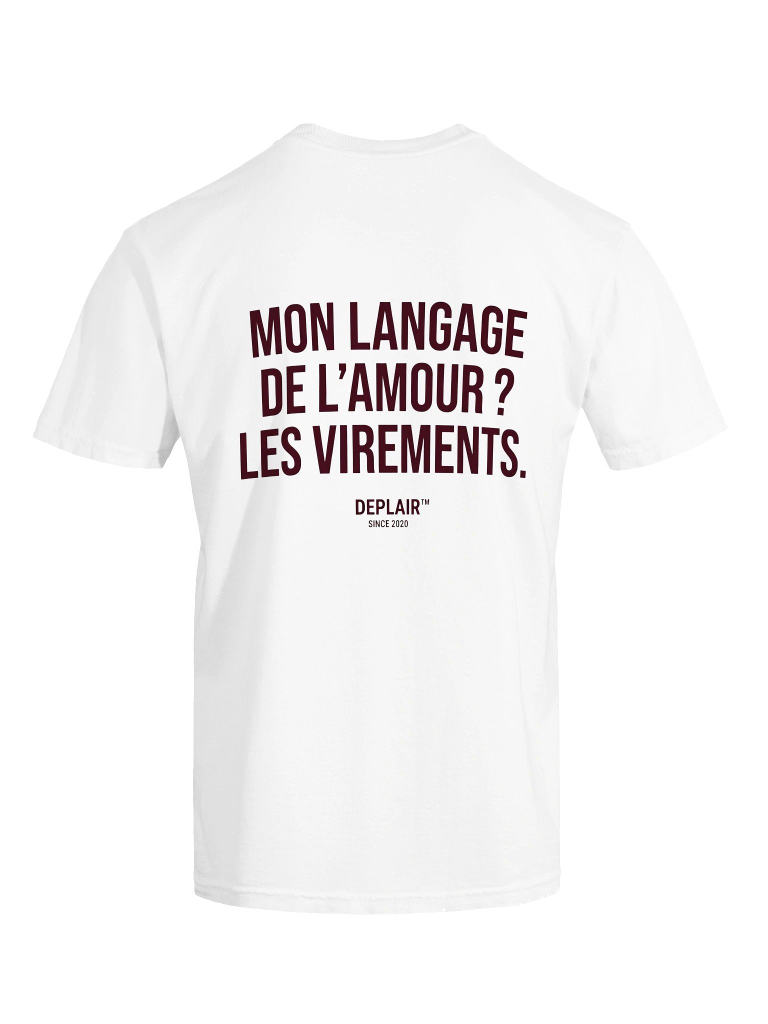 Mon langage de l’amour ? Les virements — T-shirt unisexe product image (3)