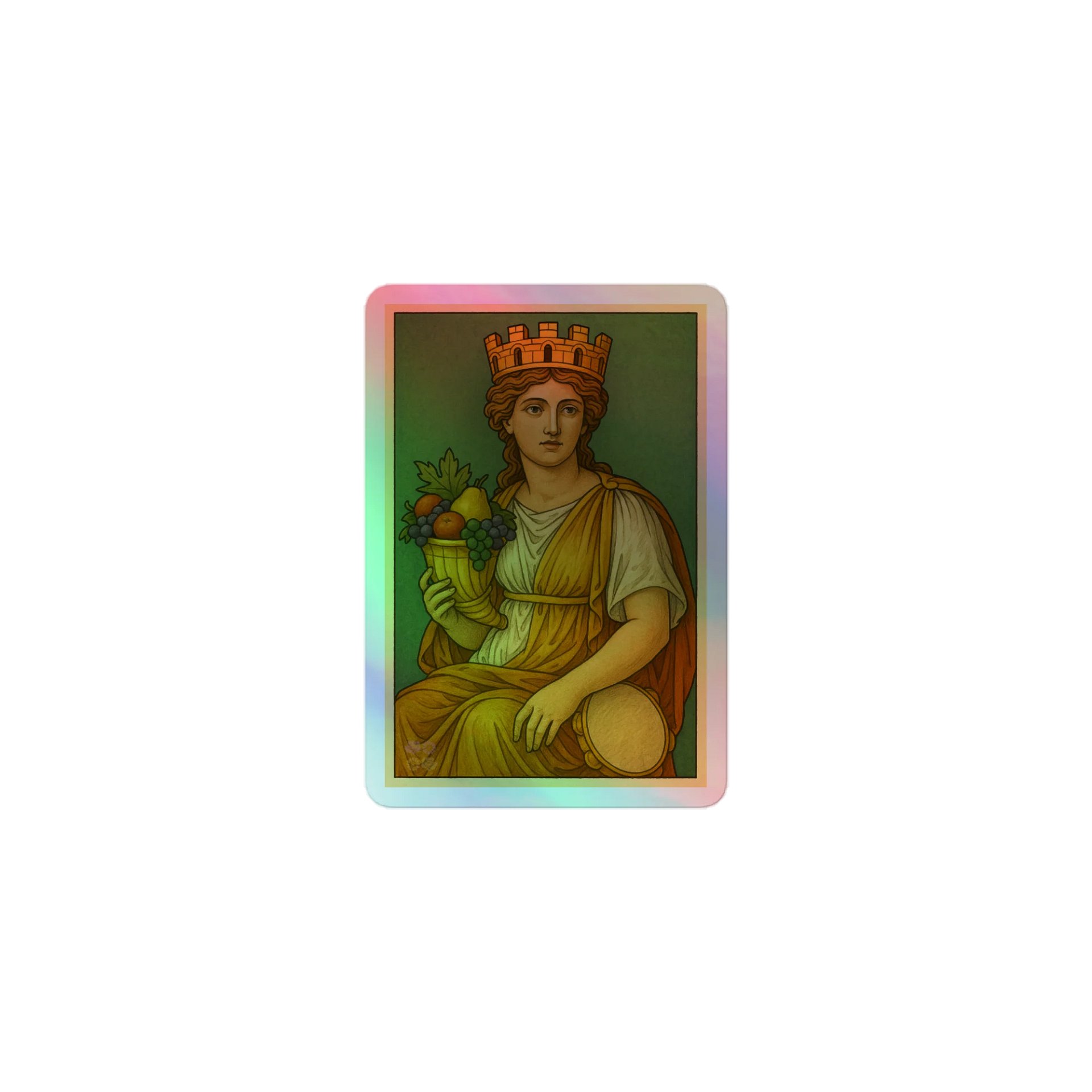 Goddess Fortuna Annonaria Holographic Sticker product image (1)