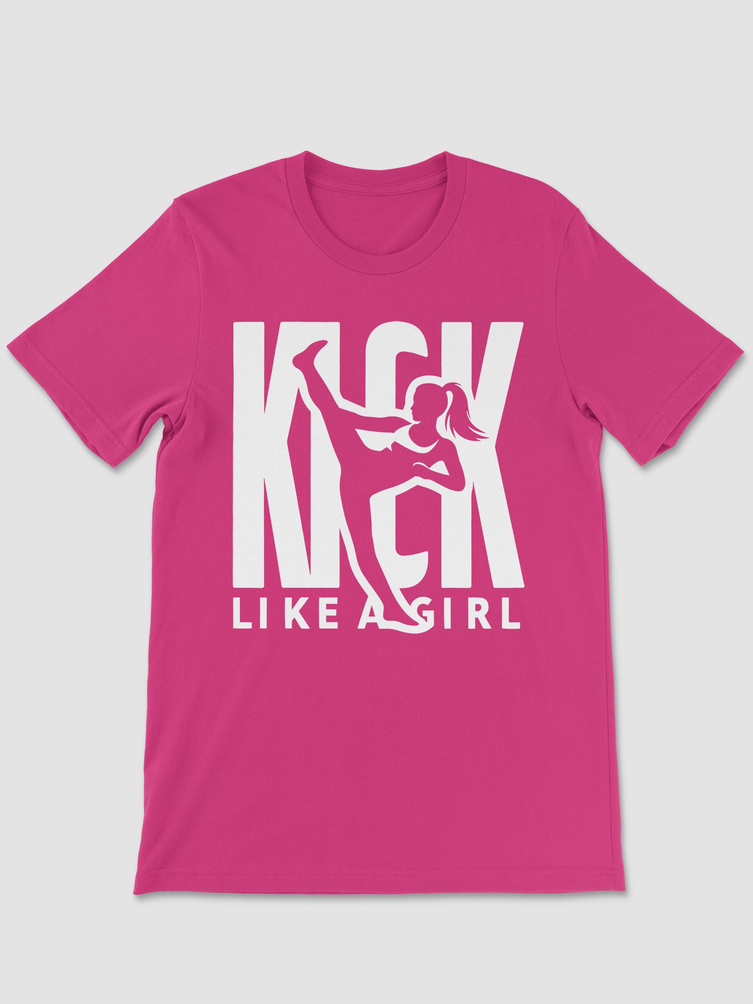 Kick Like a Girl T-shirt product image (1)
