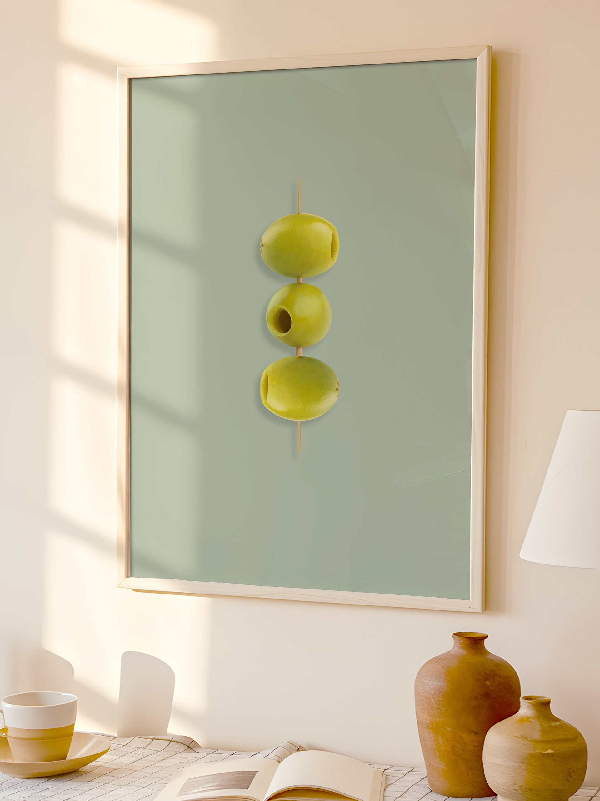 Olive Green Cocktail Olives Print product image (9)