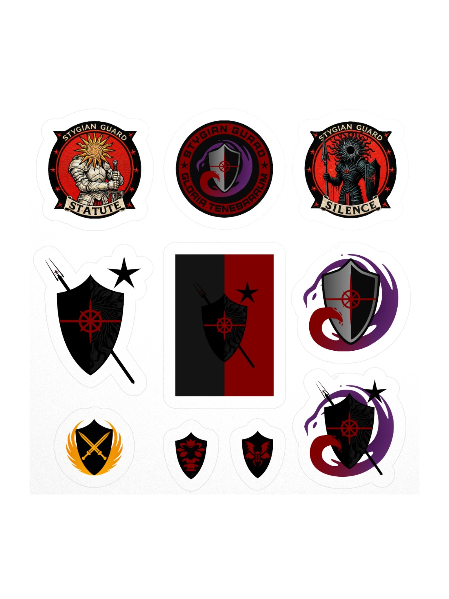 Stygian Guard Sticker Sheet product image (1)