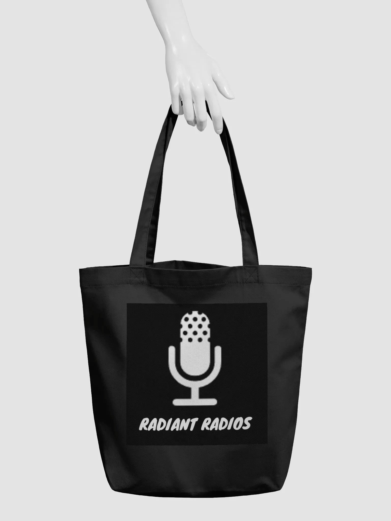 Radiant Radios Mic Drop Eco Tote product image (3)