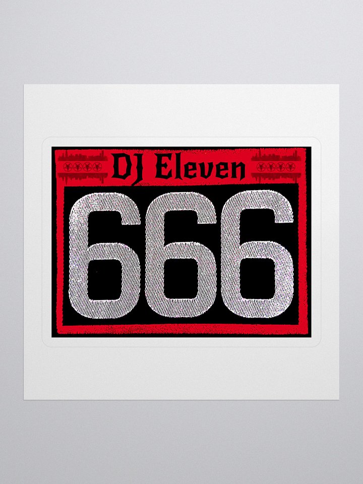 Eleven 666 sticker product image (1)