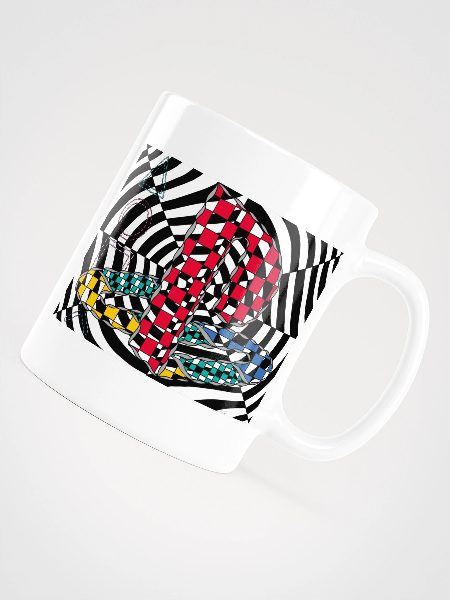 White Glossy Mug (PlayStation v3) product image (6)