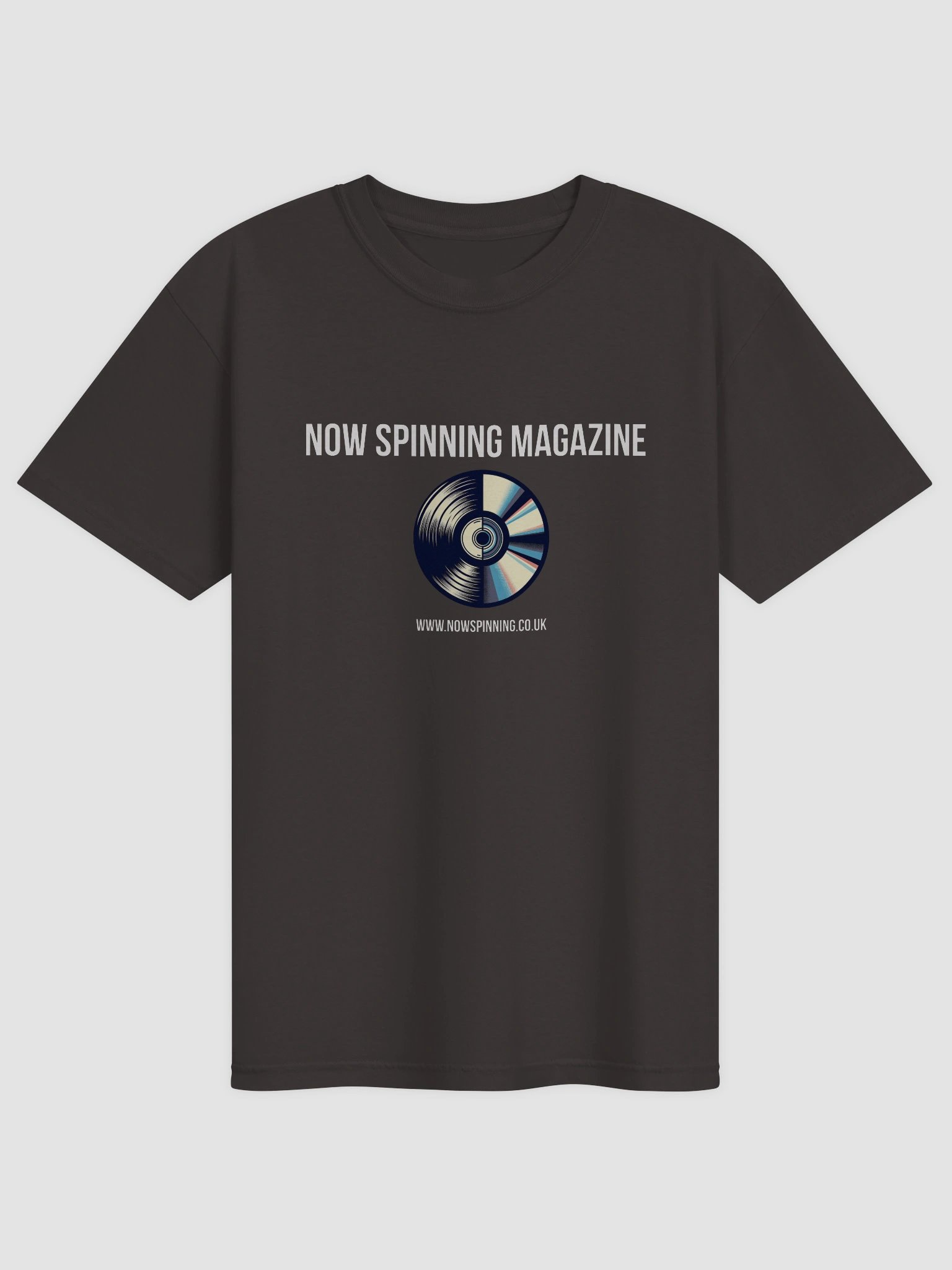 Now Spinning Magazine Logo Music Heavyweight T-Shirt product image (2)
