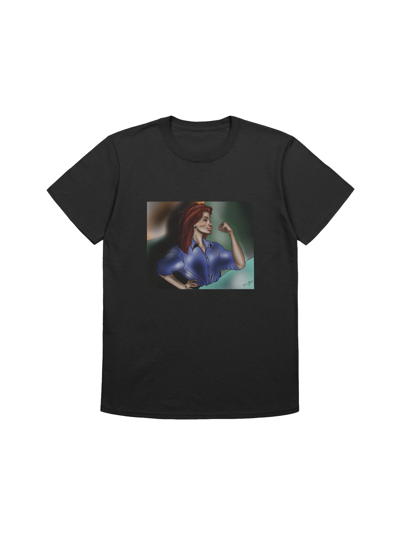 Strong woman version 2 t-shirt product image (1)