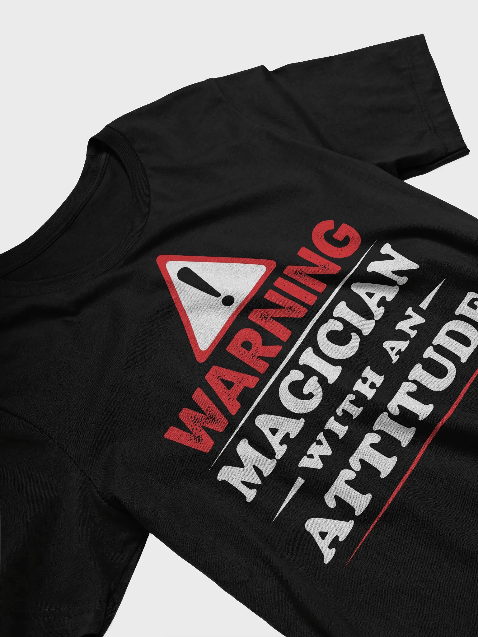 Warning: Magician With an Attitude Tee product image (5)