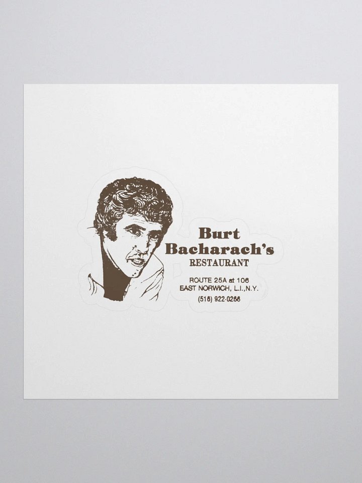 Burt Sticker product image (1)