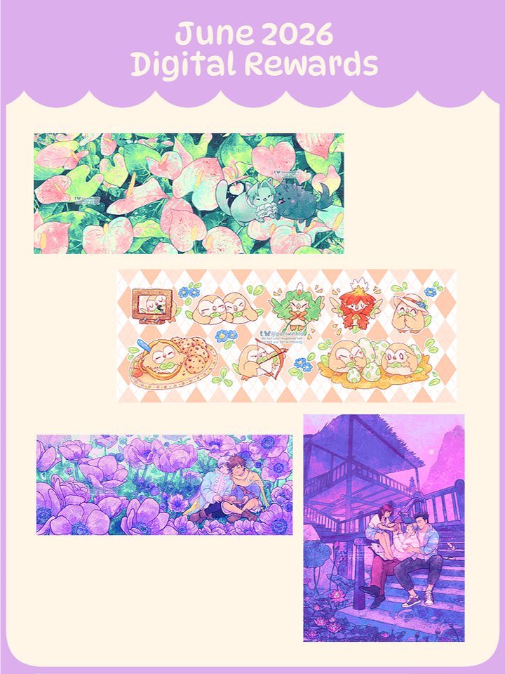 Digital Artwork Bundle n.6- June '26 product image (1)
