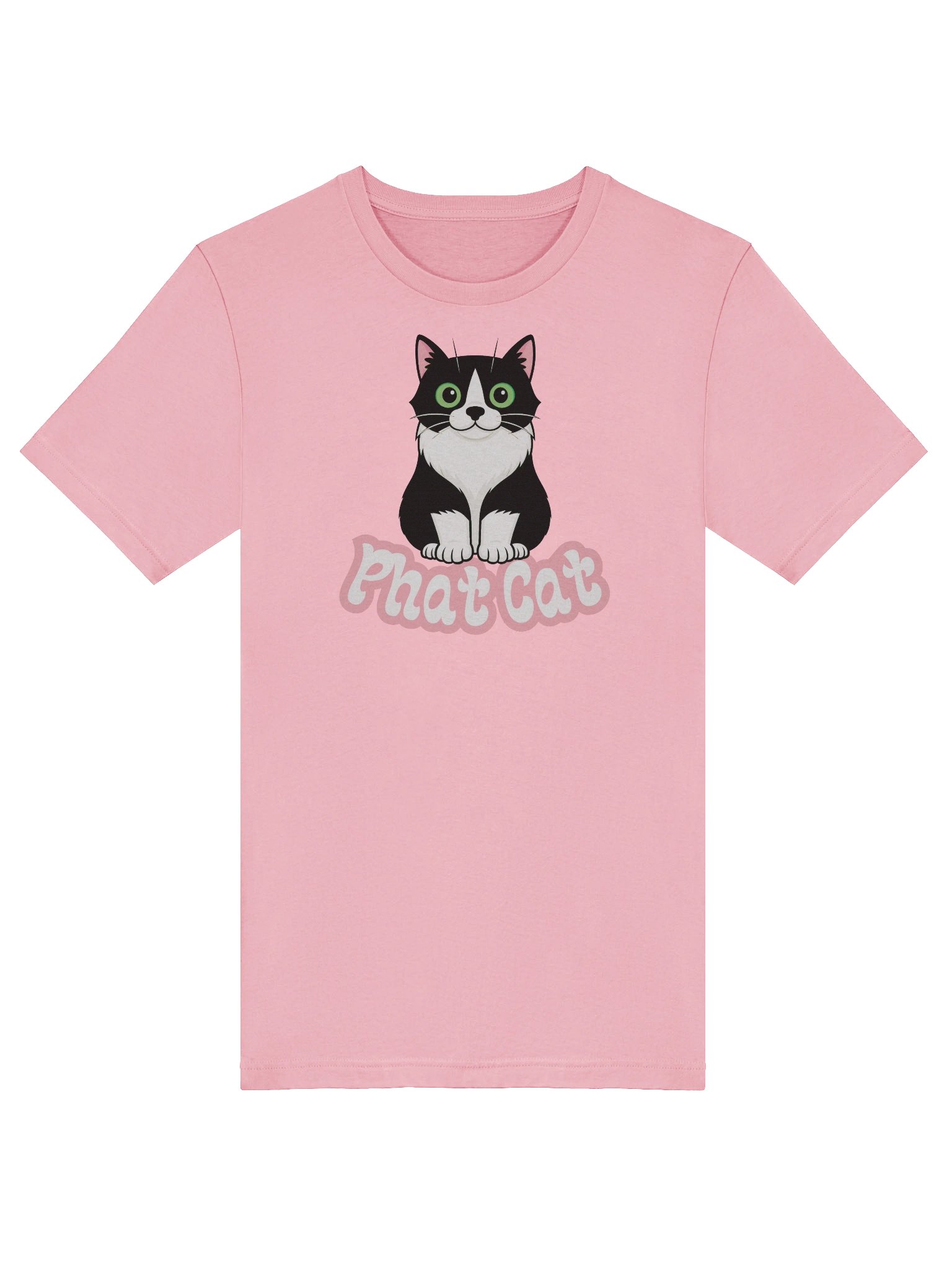 Phat Cat Supersoft Unisex Tee (Pink) product image (6)
