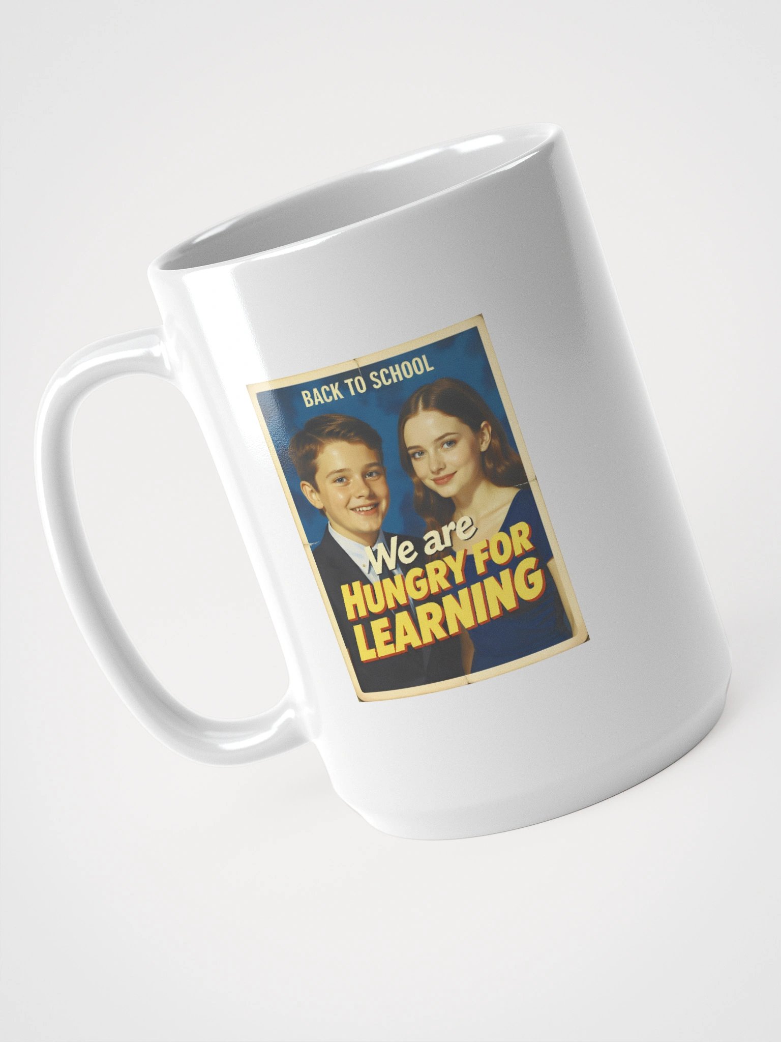 Hungry Learners Retro Mug product image (3)