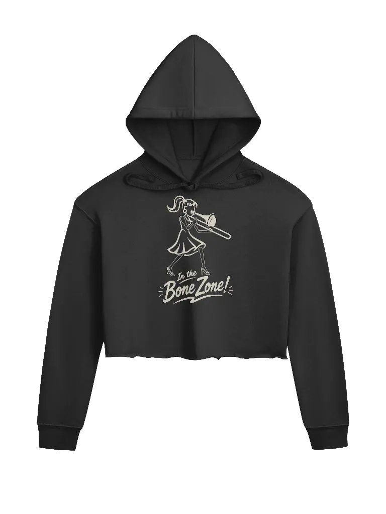 In the Bone Zone! Women's Crop Hoodie product image (1)