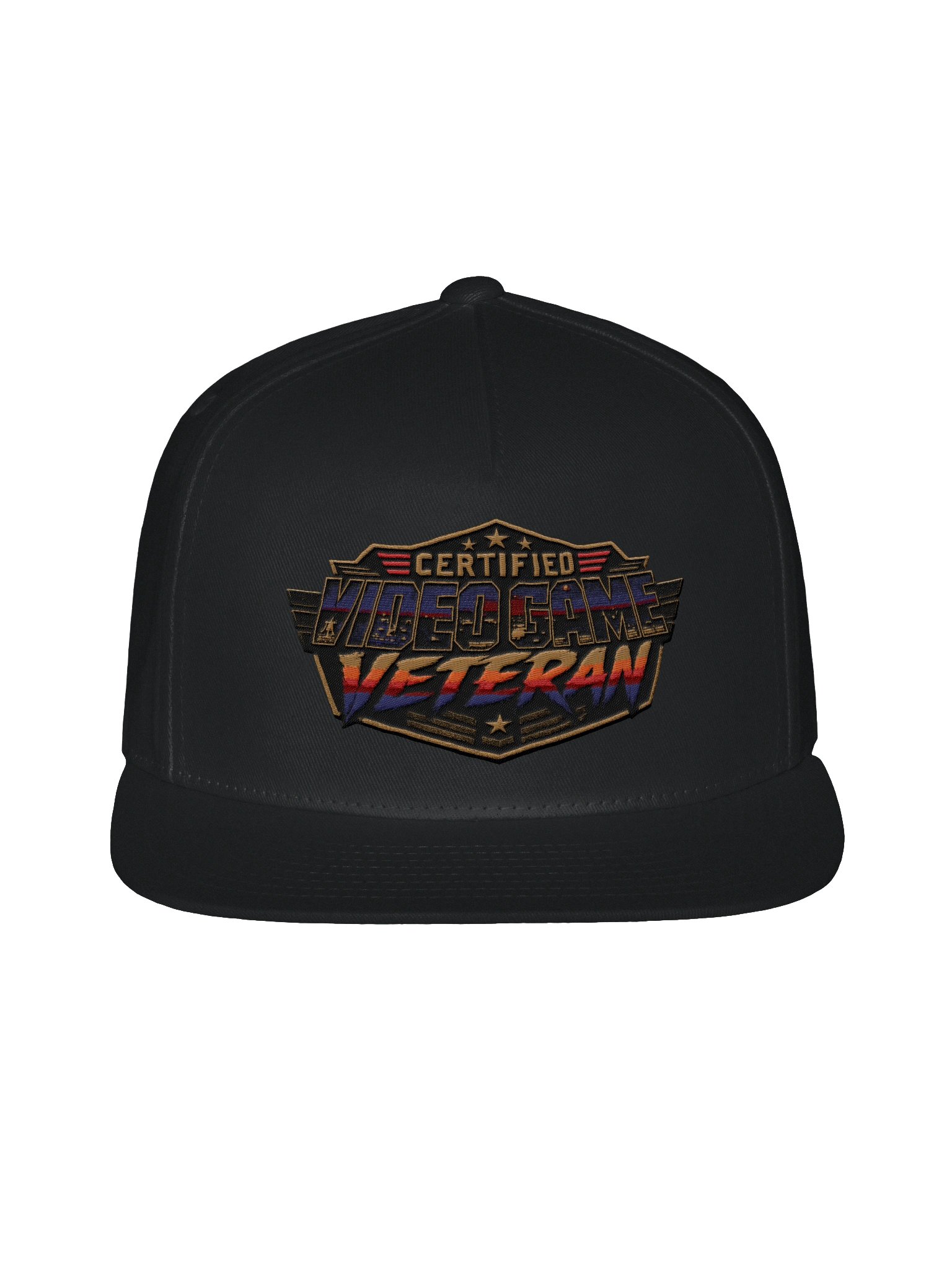 Certified Video Game Veteran Snapback Cap product image (4)