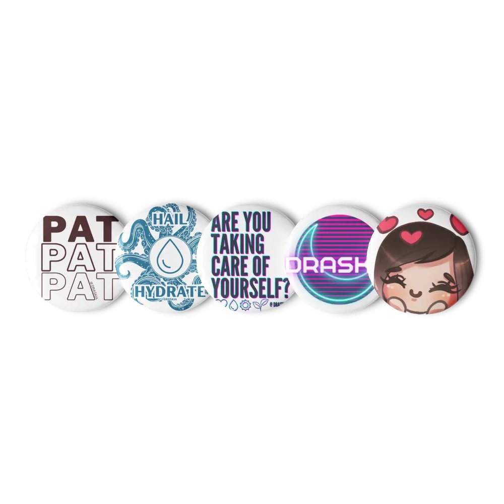 Glossy Ensembles: Set of Pin Buttons product image (1)