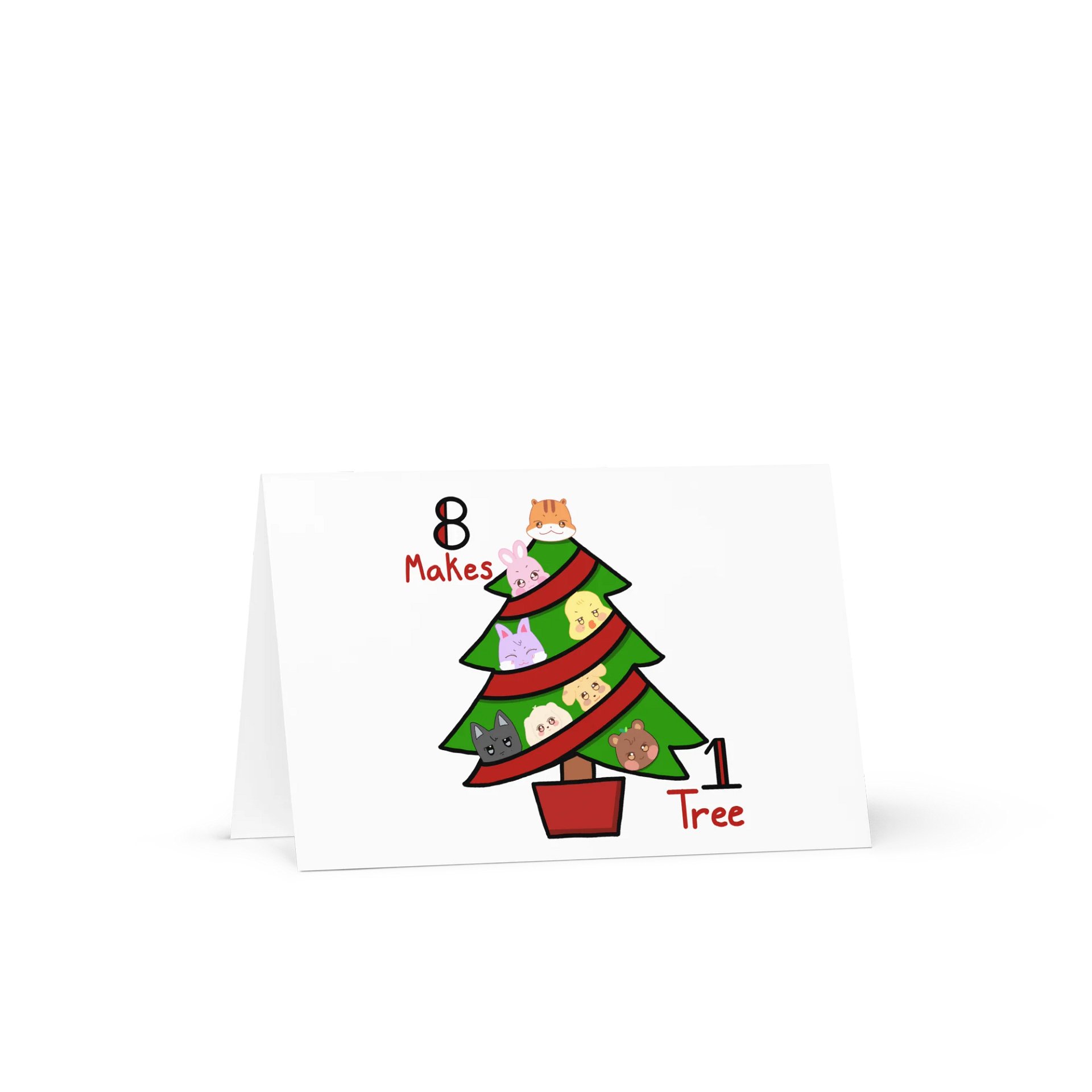 Aniteez Christmas Tree Card product image (1)
